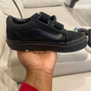 All black kids vans